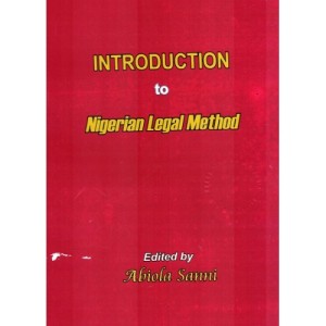 INTRODUCTION TO NIGERIA LEGAL METHOD
